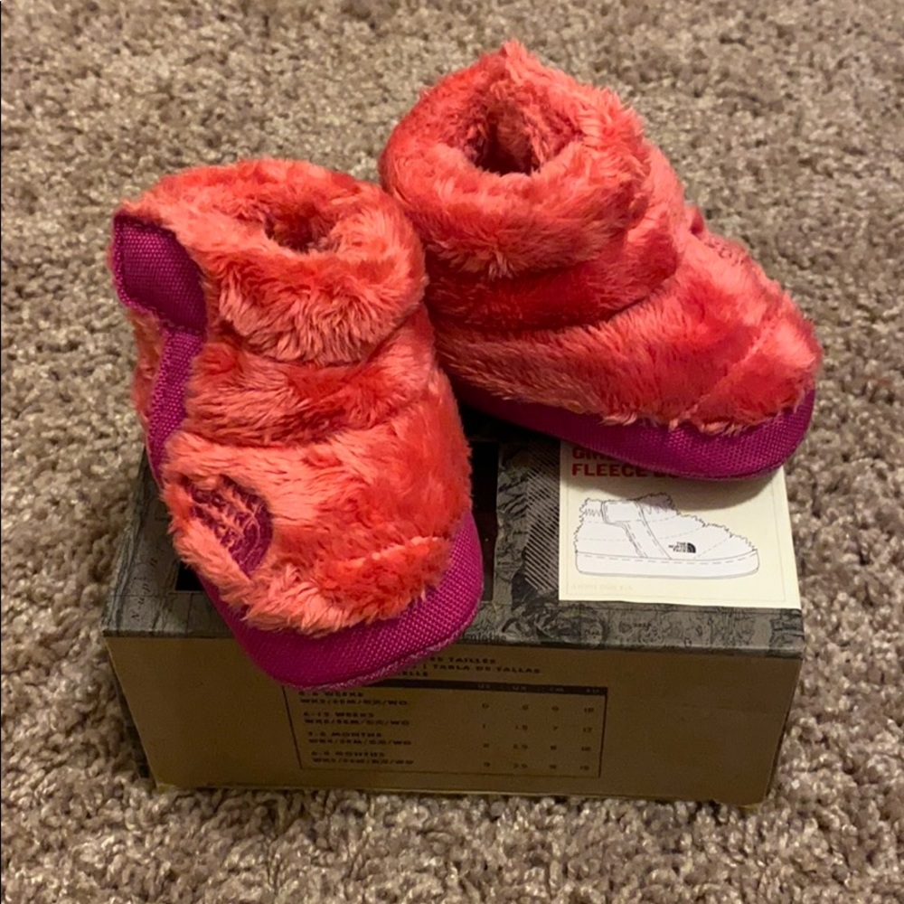North Face, Pink Baby Boots